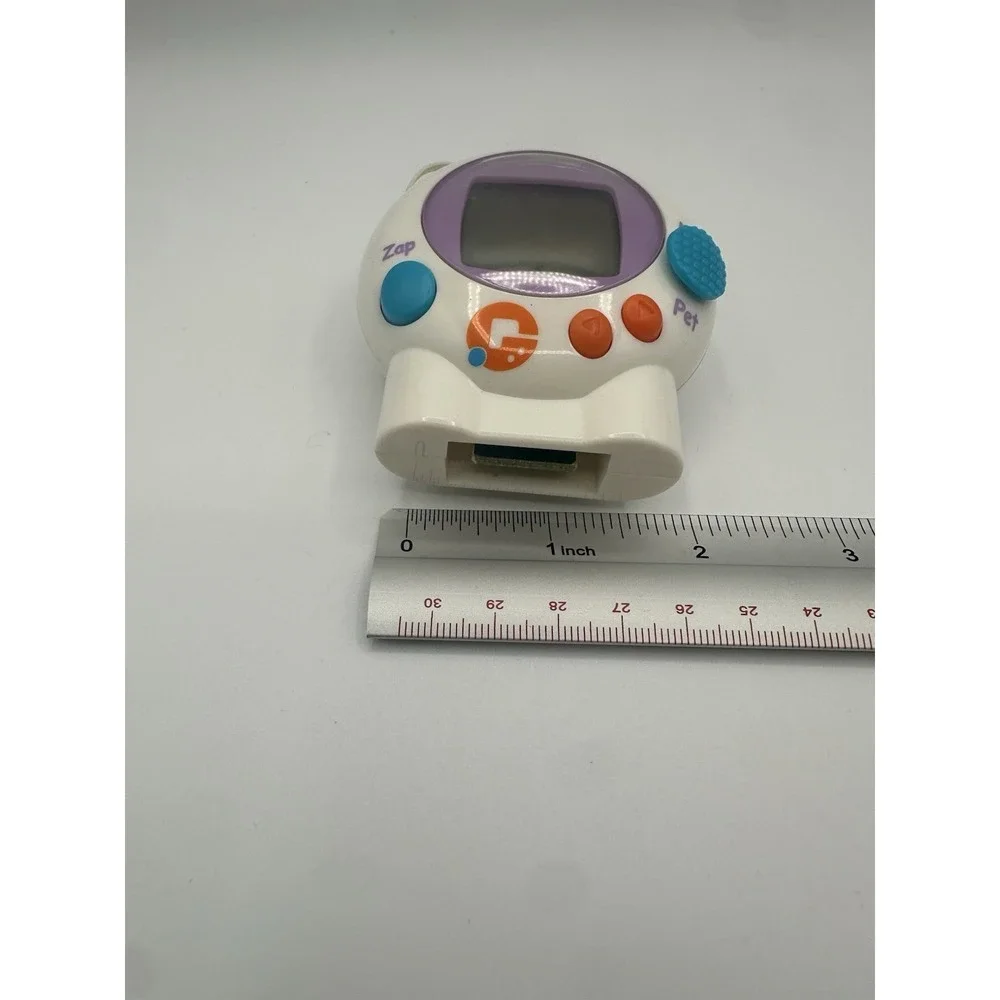 Vintage Radica Zap Virtual Pet Electronic Keychain Game Tested Works LCD Toy